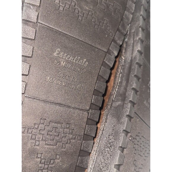 MUK LUKS WOMEN'S LAUREL FLAT SWEATER KNIT ANKLE BOOTS SZ 10 BROWN Snow Boot - Picture 8 of 13